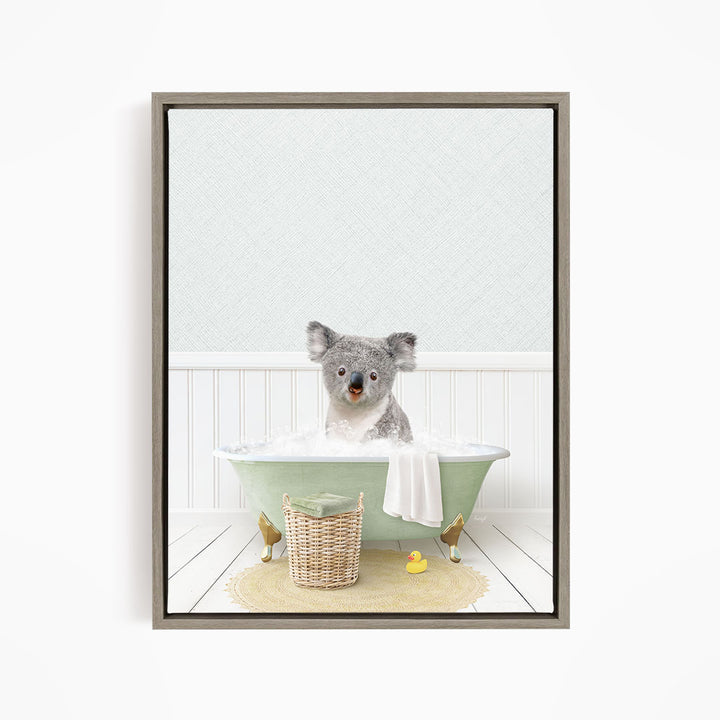 Koala Bear in Cottage Green Bath