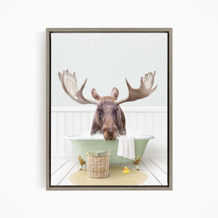 Moose in Cottage Green Bath
