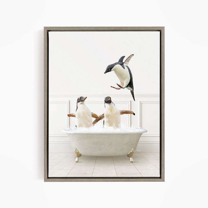 Penguins in Modern Neutral Bath