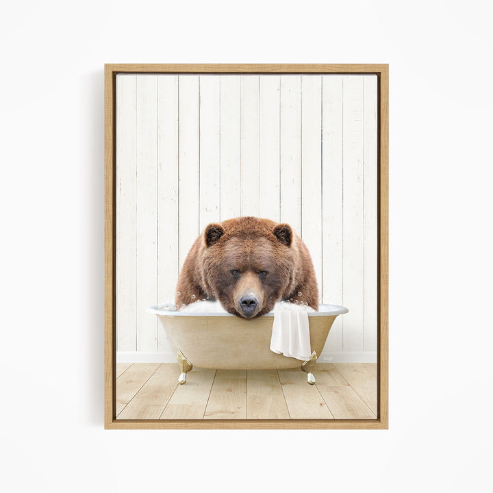 Big Bear in Farmhouse Bath