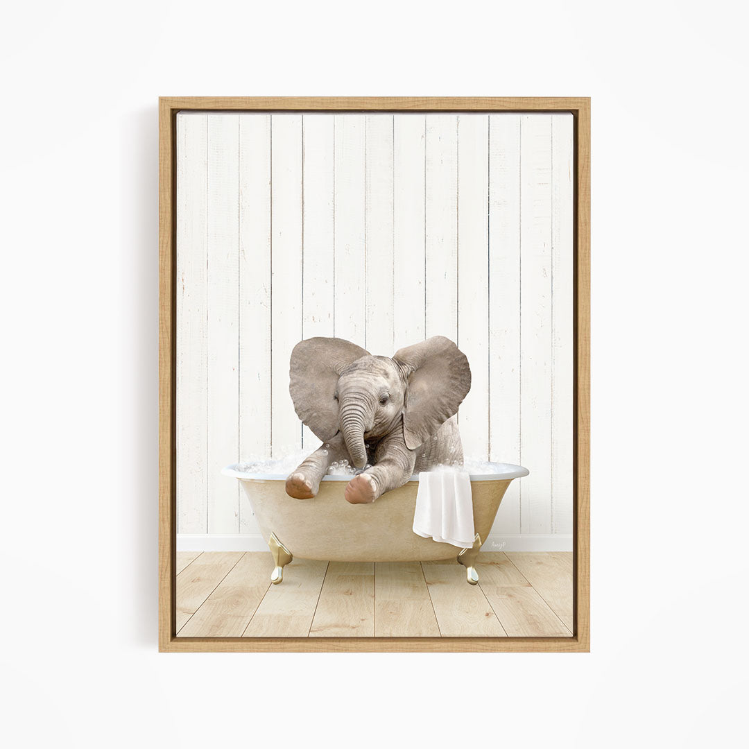 Baby Elephant No6 in Farmhouse Bath