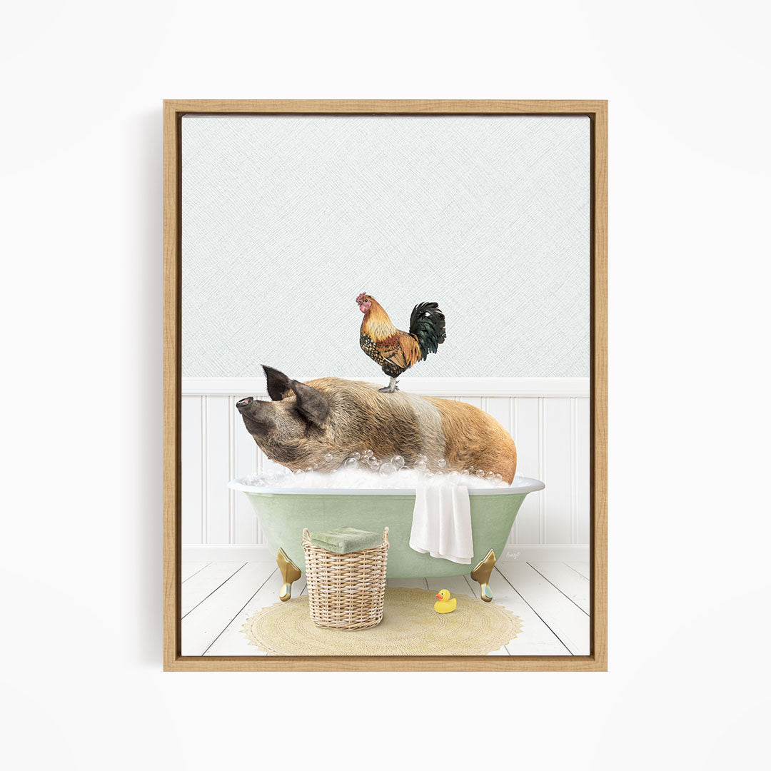 Hog and Rooster in Cottage Green Bath