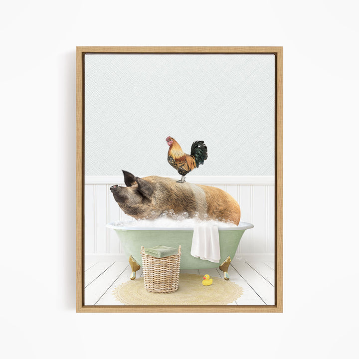 Hog and Rooster in Cottage Green Bath