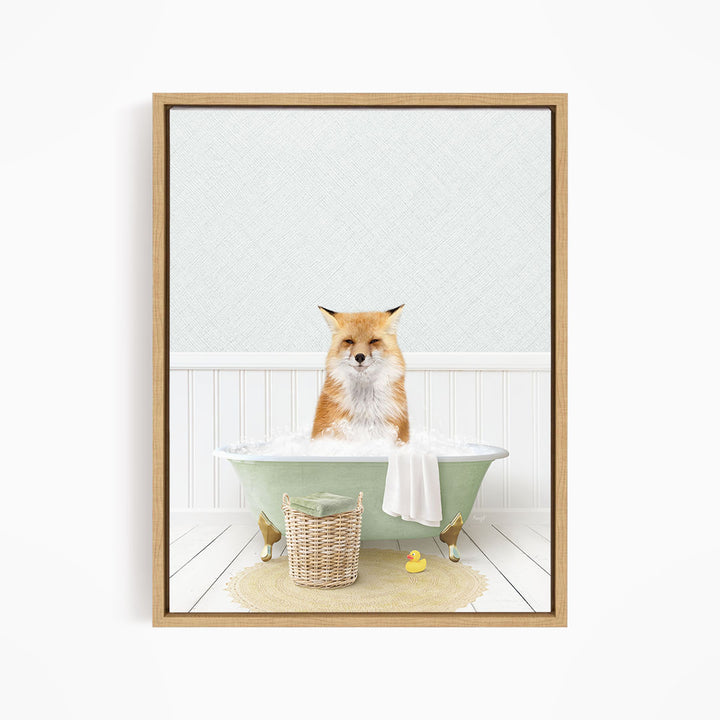 Fox in Cottage Green Bath