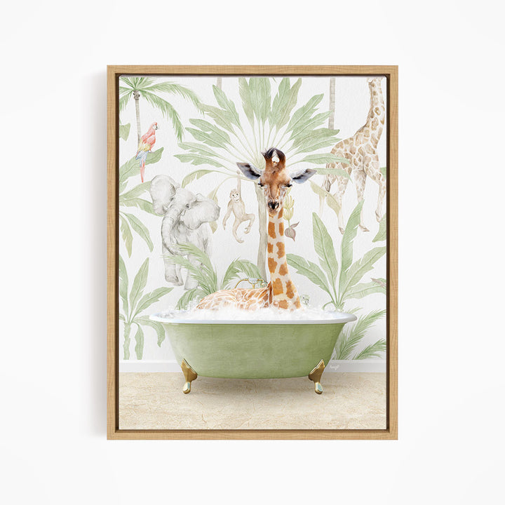 Giraffe in Safari Bath