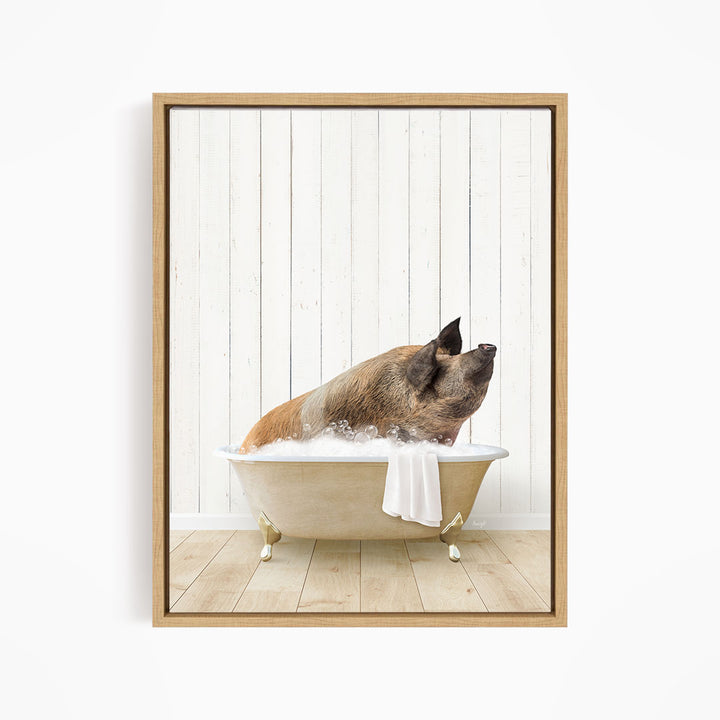Hog in Farmhouse Bath