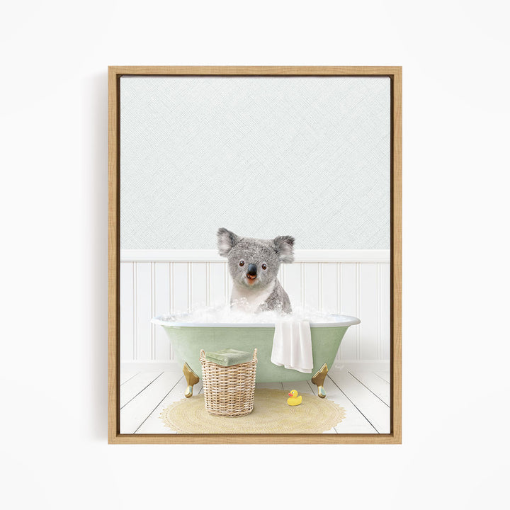 Koala Bear in Cottage Green Bath