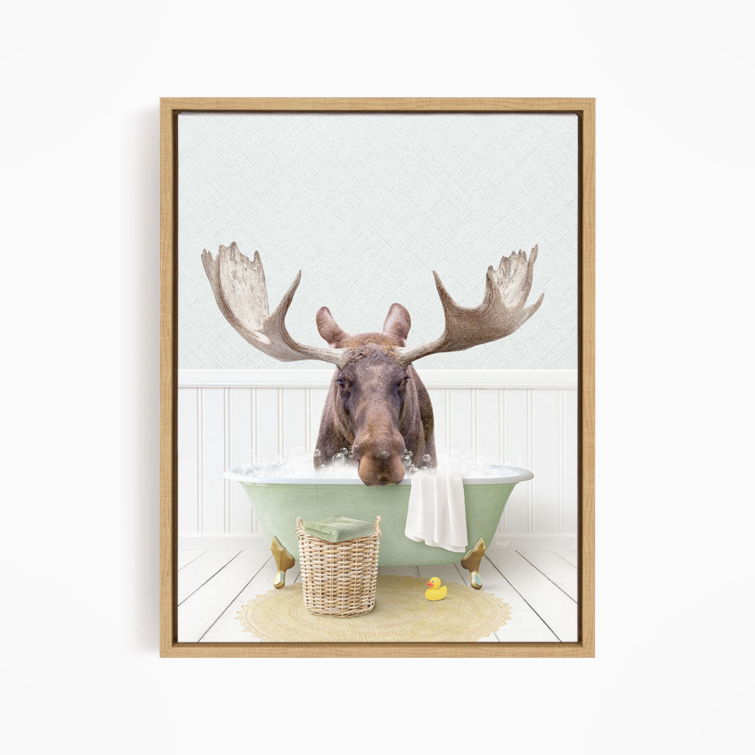 Moose in Cottage Green Bath