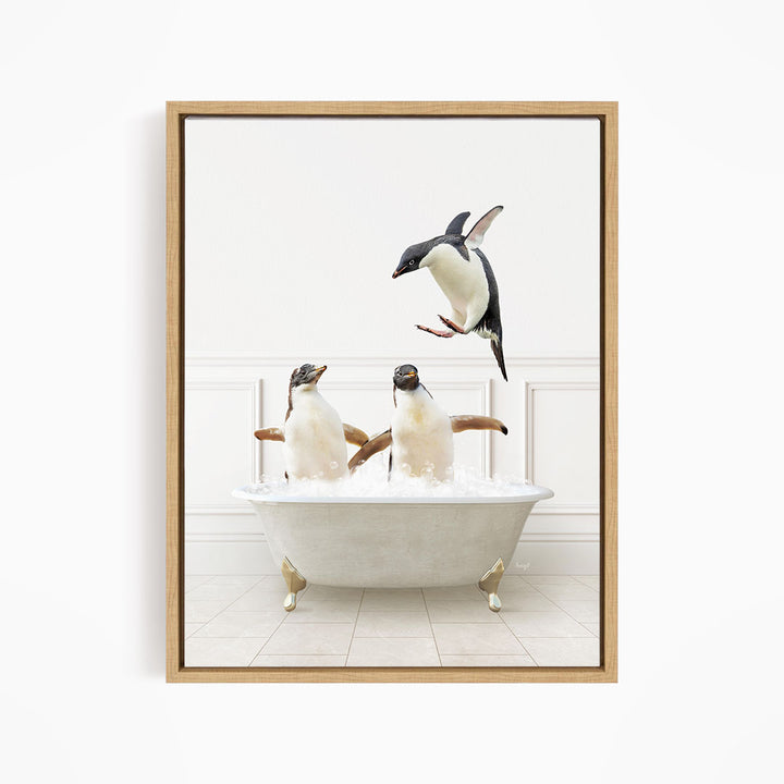 Penguins in Modern Neutral Bath