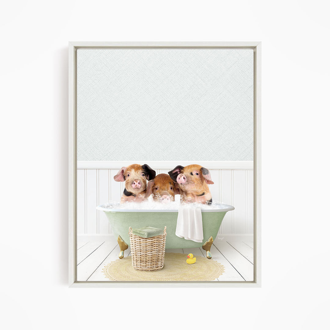 Three Little Pigs in Cottage Green Bath