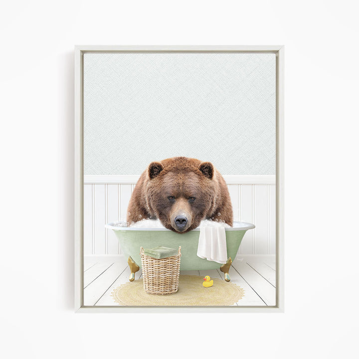Big Bear in Cottage Green Bath