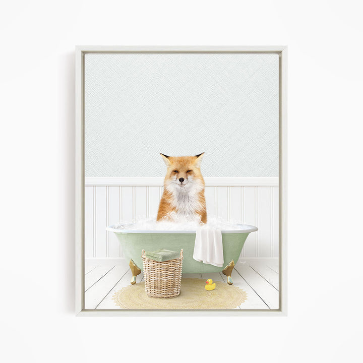 Fox in Cottage Green Bath