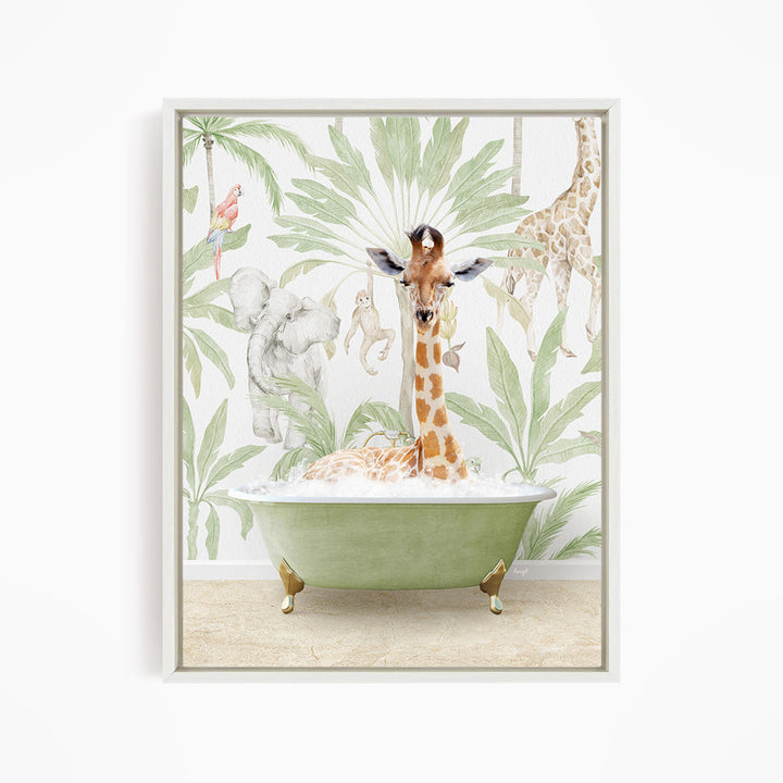 Giraffe in Safari Bath