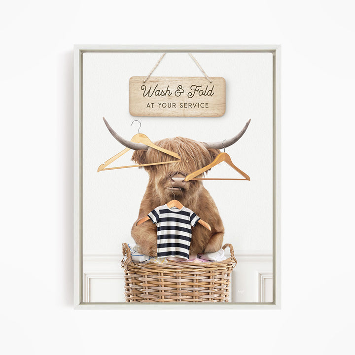 Highland Cow Wash & Fold