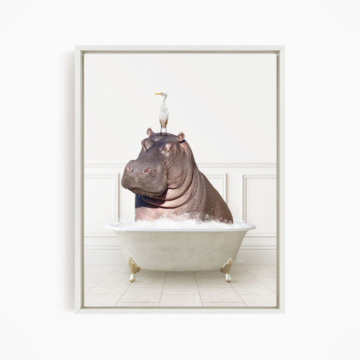 Hippo and Bird in Modern Neutral Bath