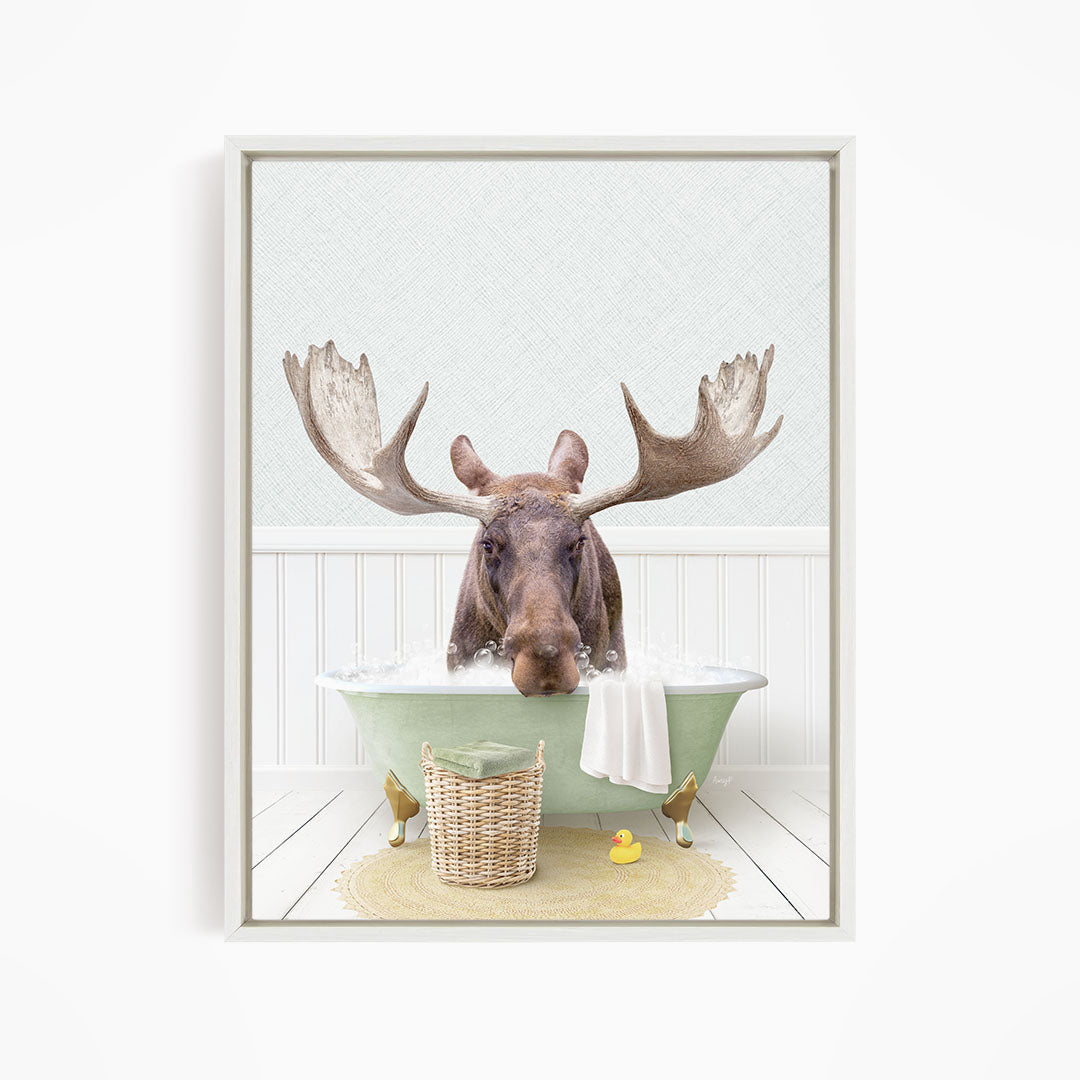 Moose in Cottage Green Bath