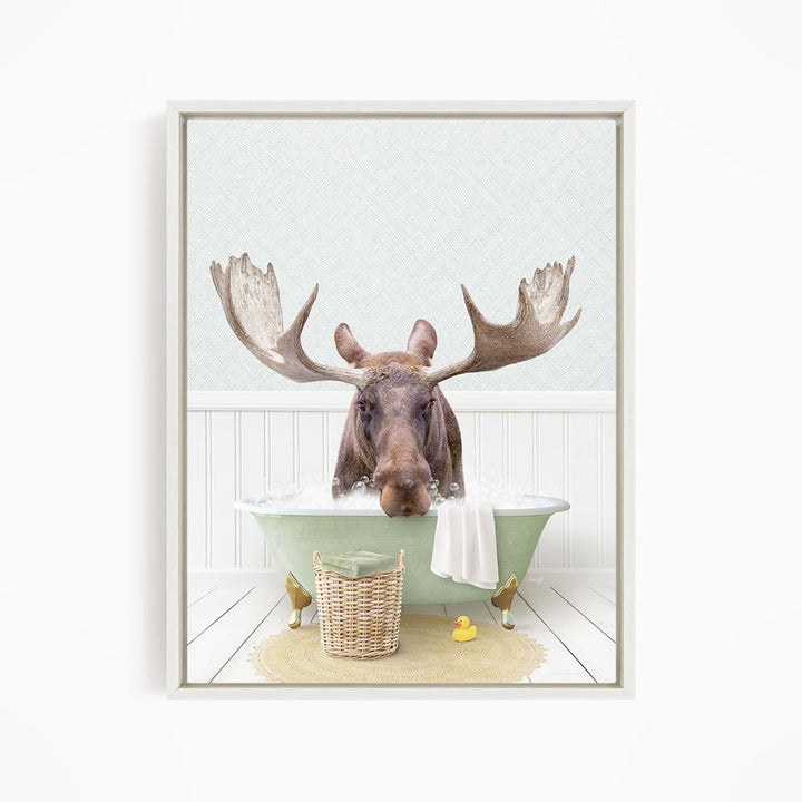 Moose in Cottage Green Bath
