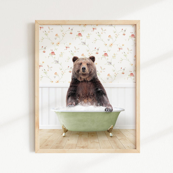 Bear in Country Cottage Bath