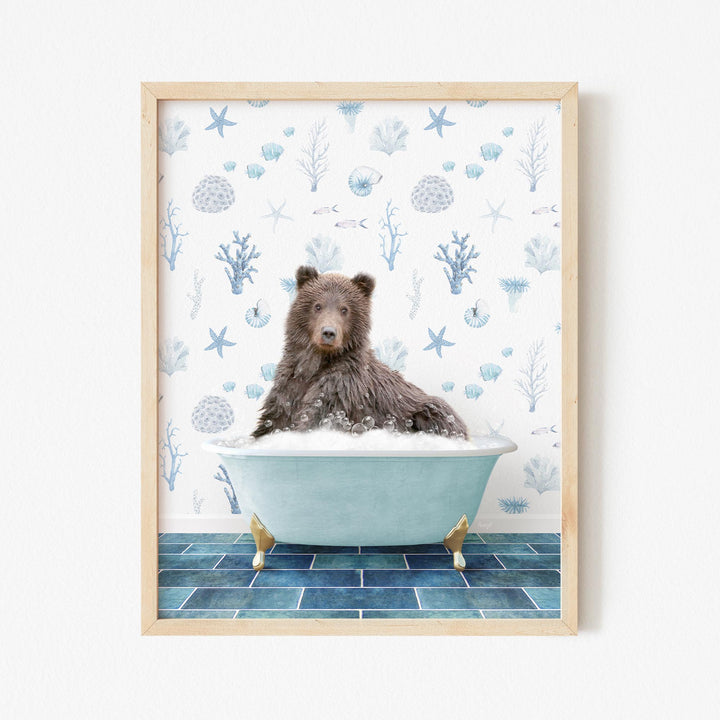 Bear in Under the Sea Bath