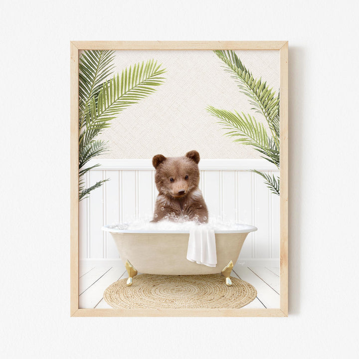 Bear Cub in Palms Bath