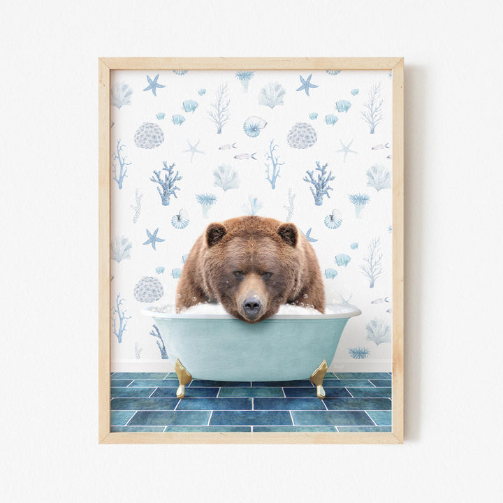 Big Bear in Under the Sea Bath