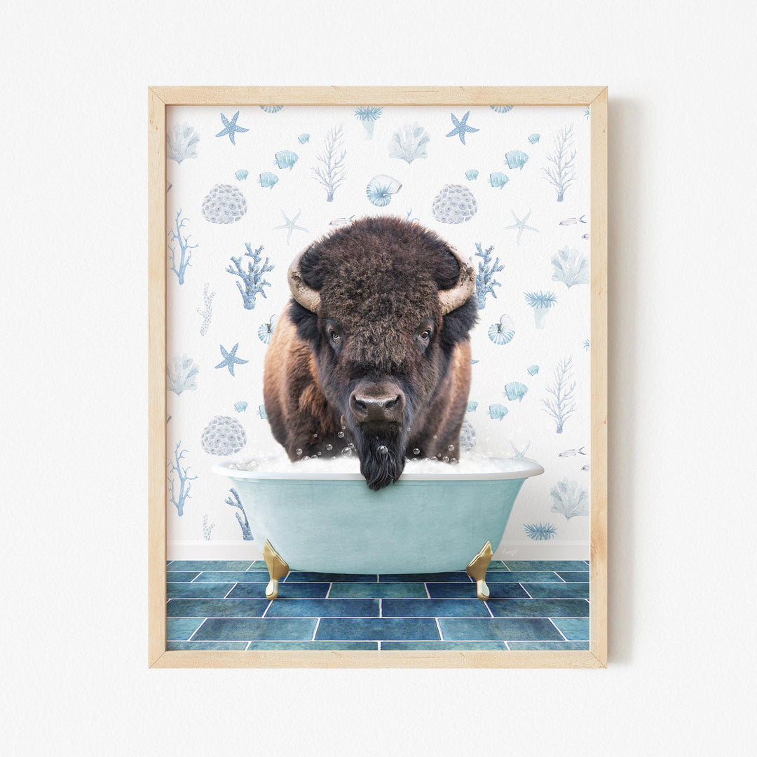 Bison in Under the Sea Bath