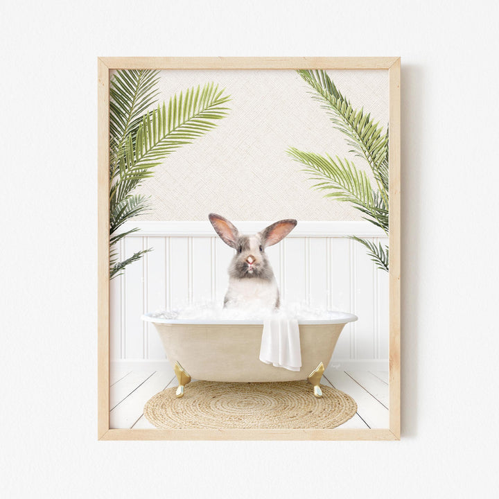 Bunny in Palms Bath