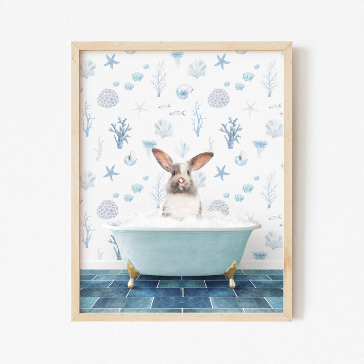 Bunny in Under the Sea Bath