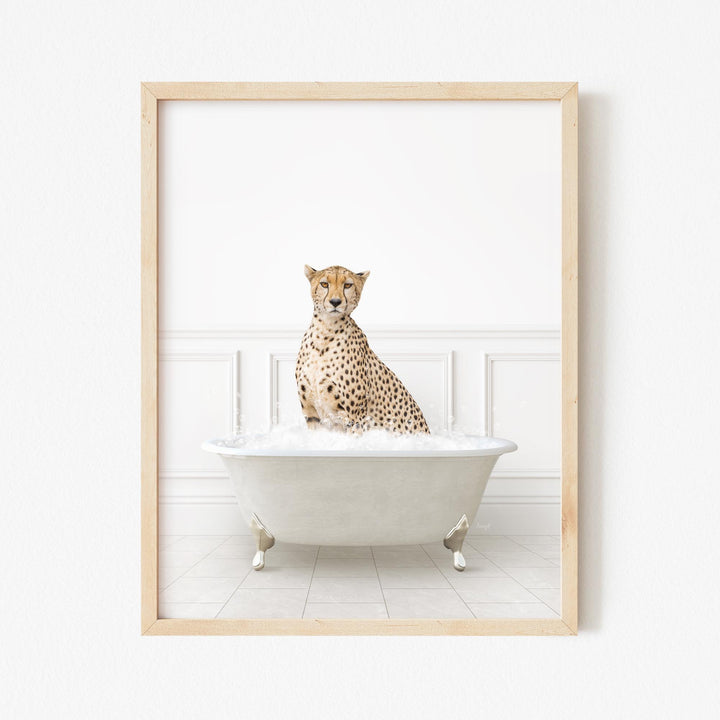 Cheetah in Modern Neutral Bath