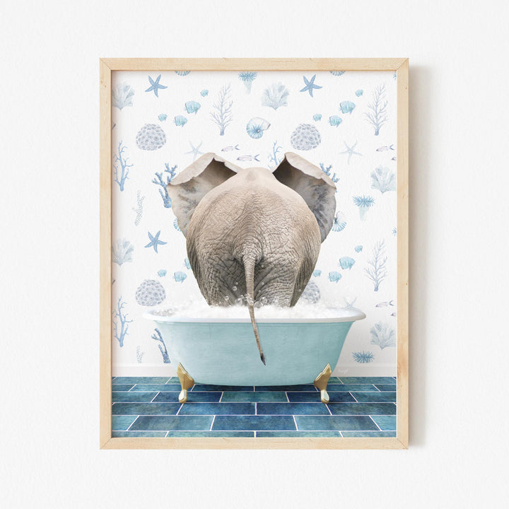 Elephant Back in Under the Sea Bath
