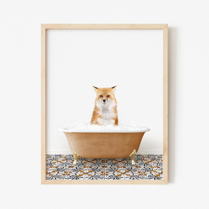 Fox in Mediterranean Bath