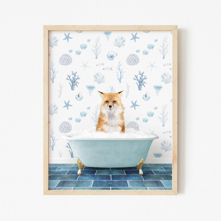 Fox in Under the Sea Bath