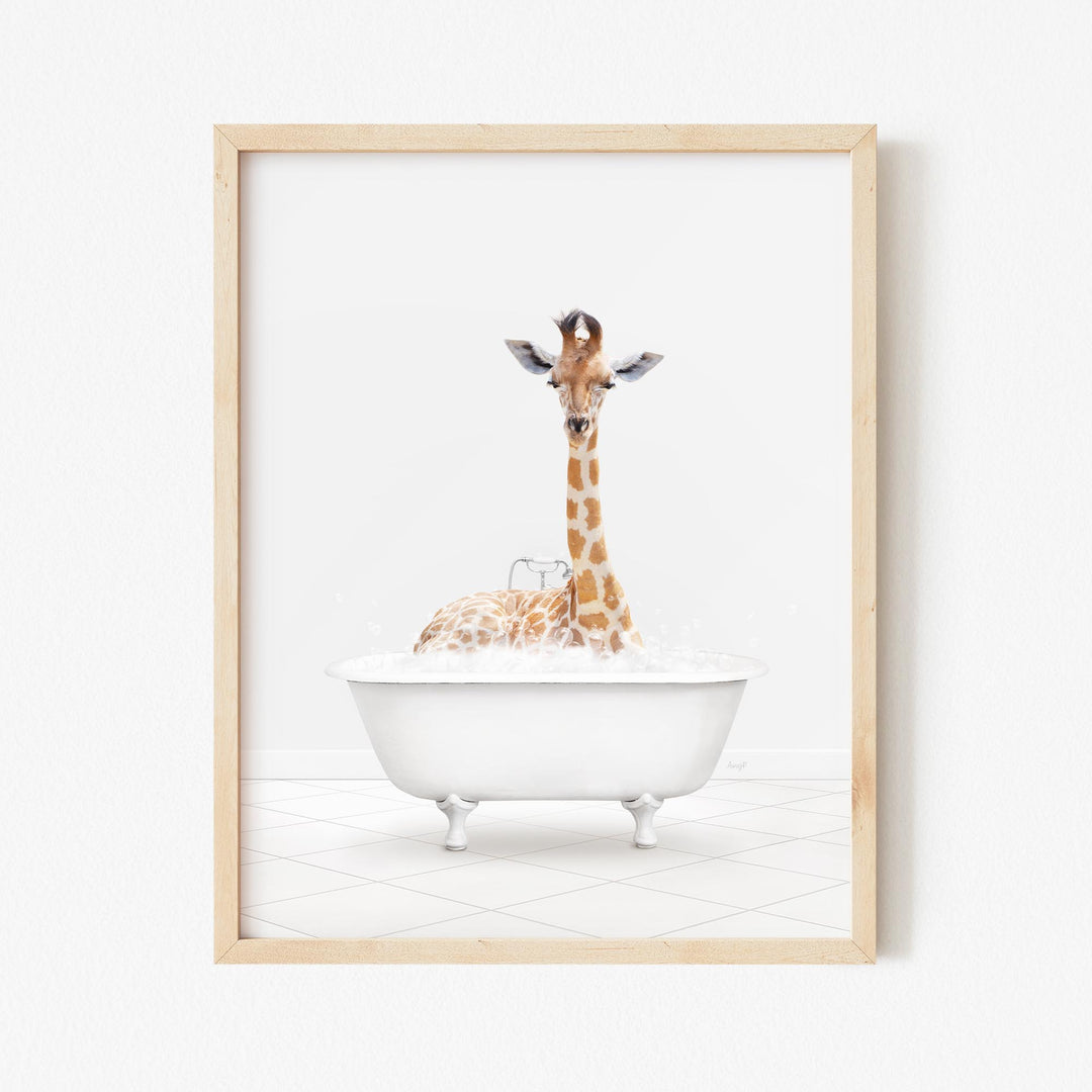 Giraffe in Neutral Bath