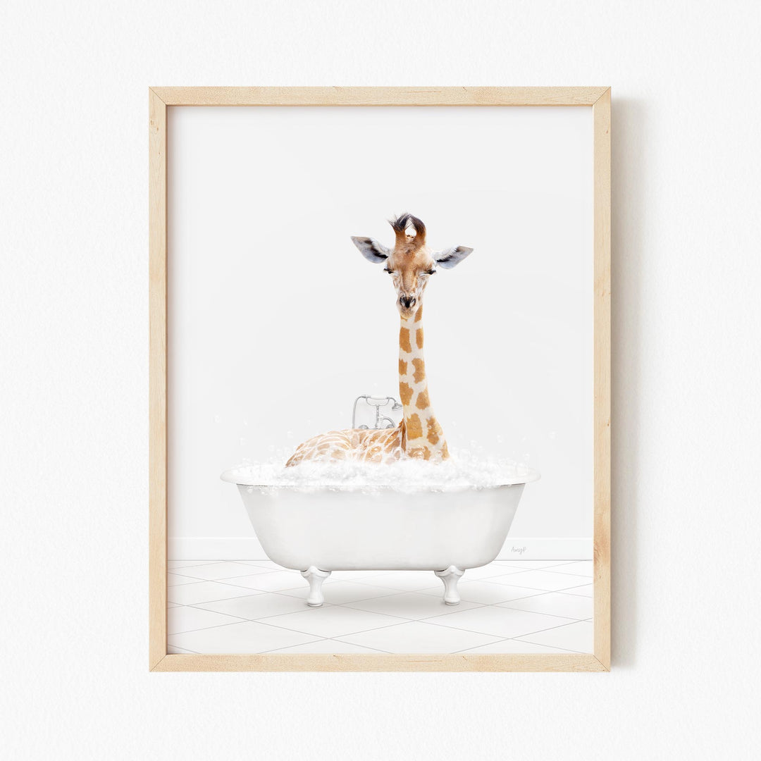 Giraffe in Neutral Bath