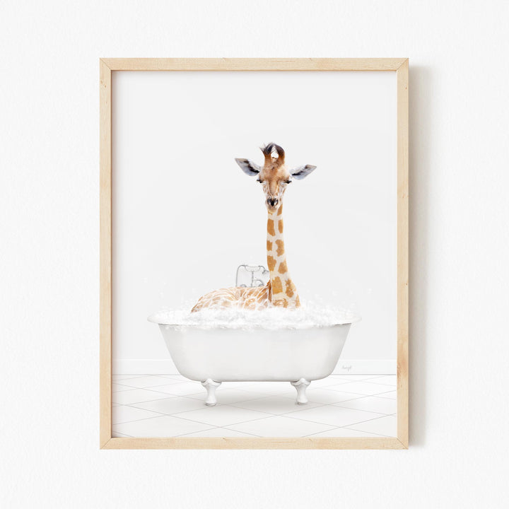 Giraffe in Neutral Bath