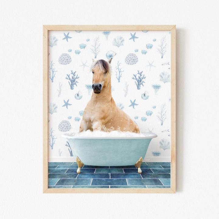 Horse in Under the Sea Bath