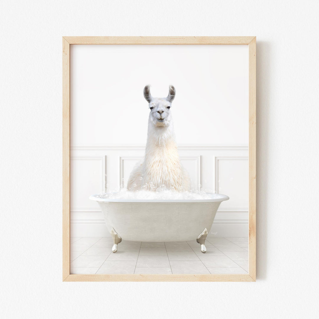 Llama in Modern Neutral Bath