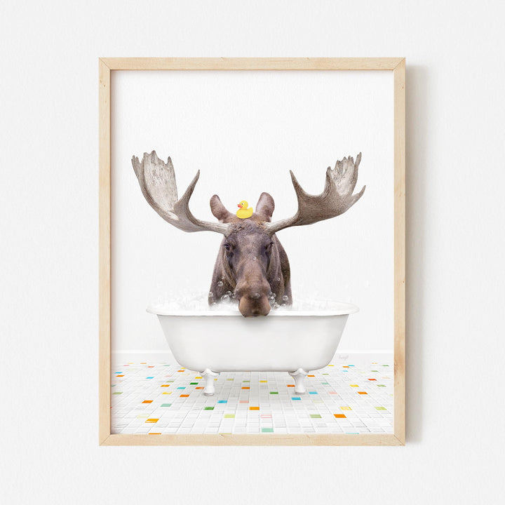 Moose - Chiclet Tile Bath