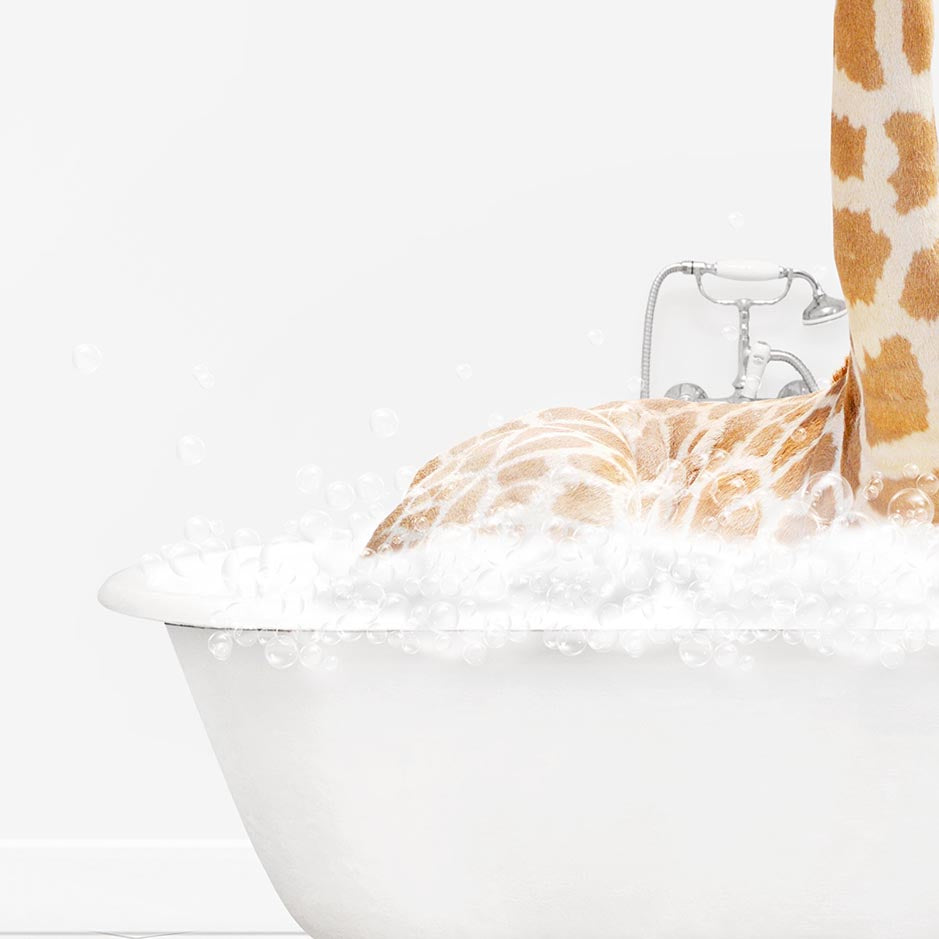 Giraffe in Neutral Bath