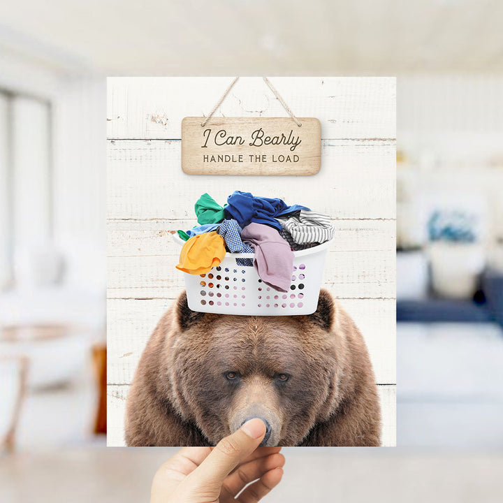 Big Bear Baskethead - Farmhouse Wall Funny Sayings