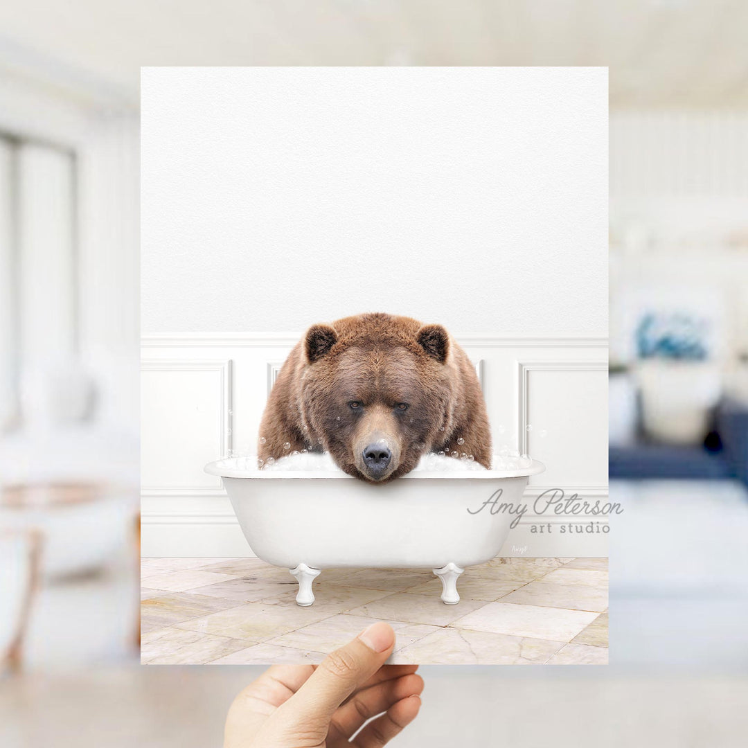 Big Bear in Modern Bath