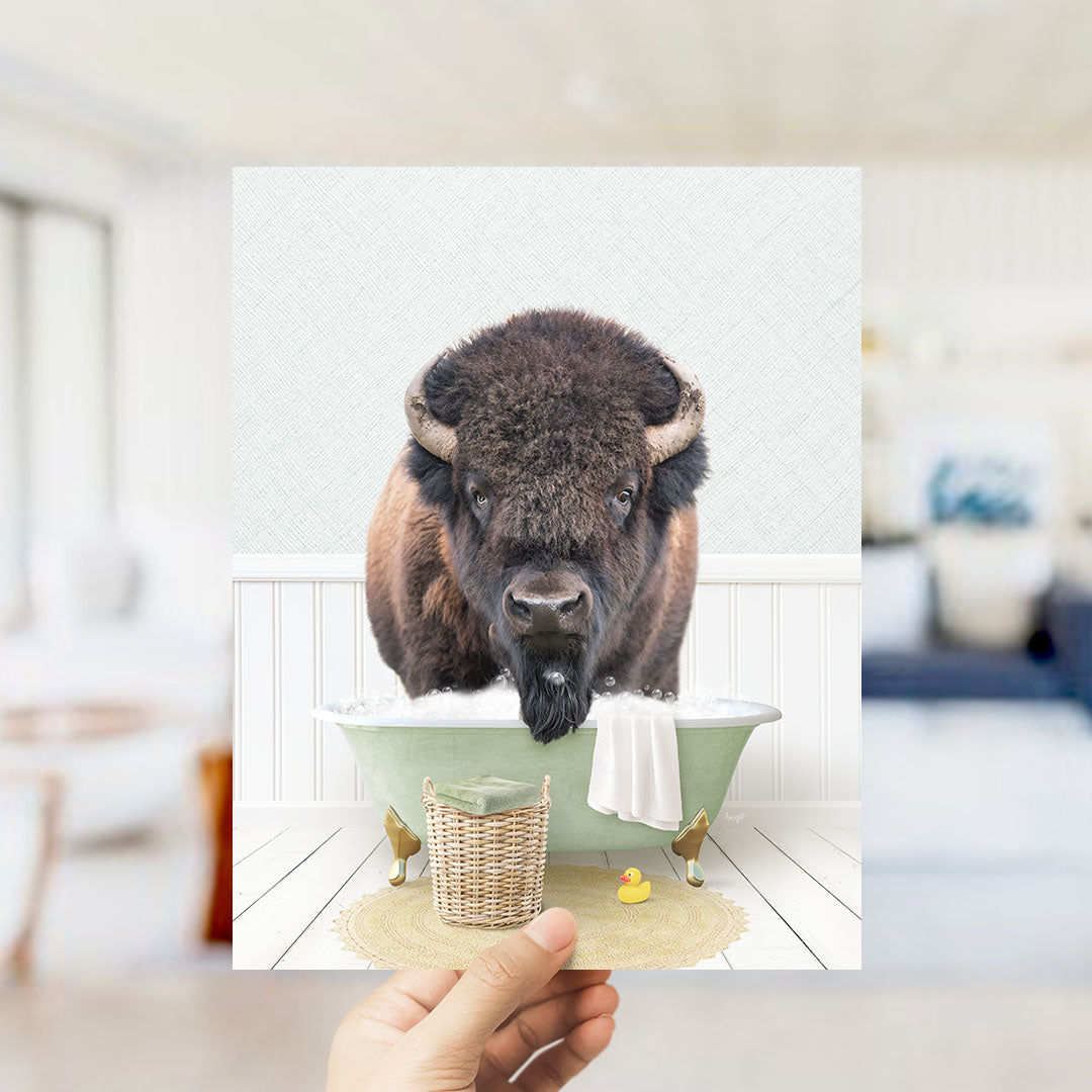 Bison in Cottage Green Bath