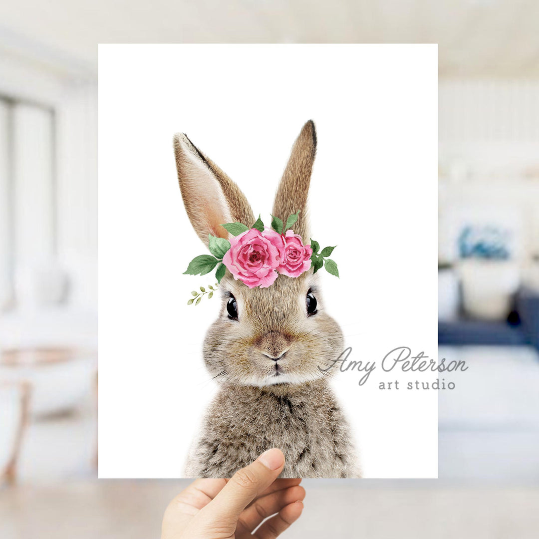 Baby Bunny Flower Crown