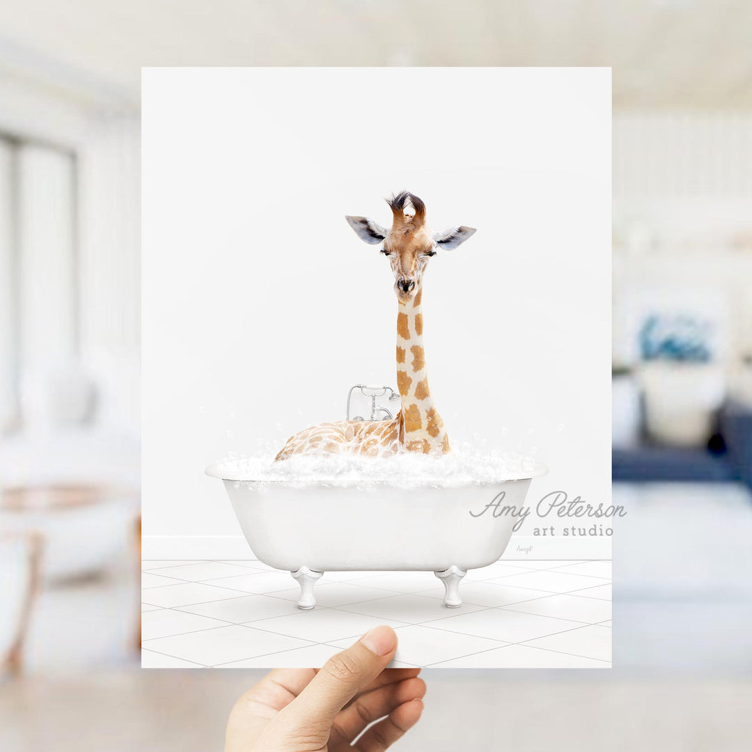 Giraffe in Neutral Bath