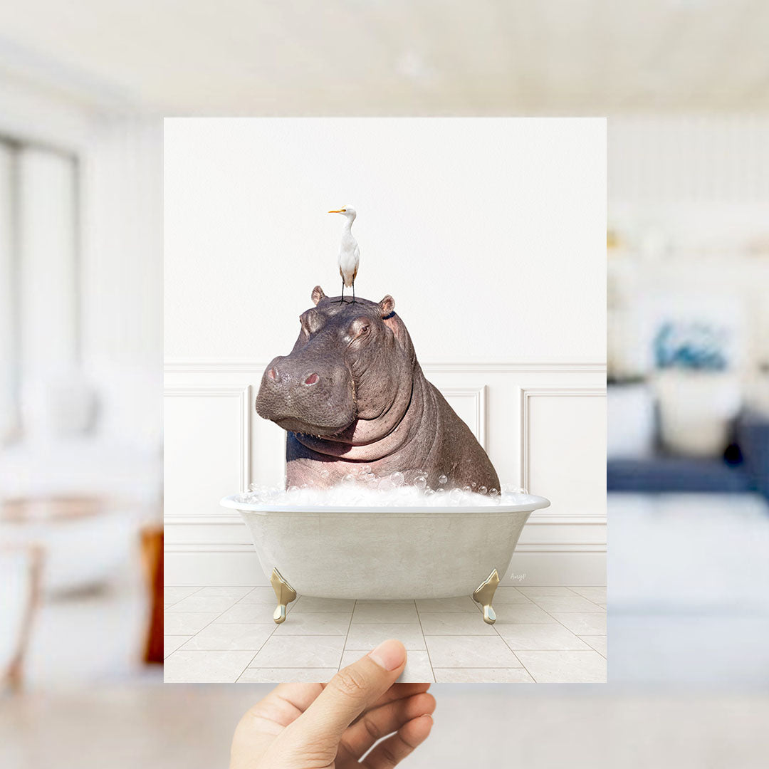 Hippo and Bird in Modern Neutral Bath