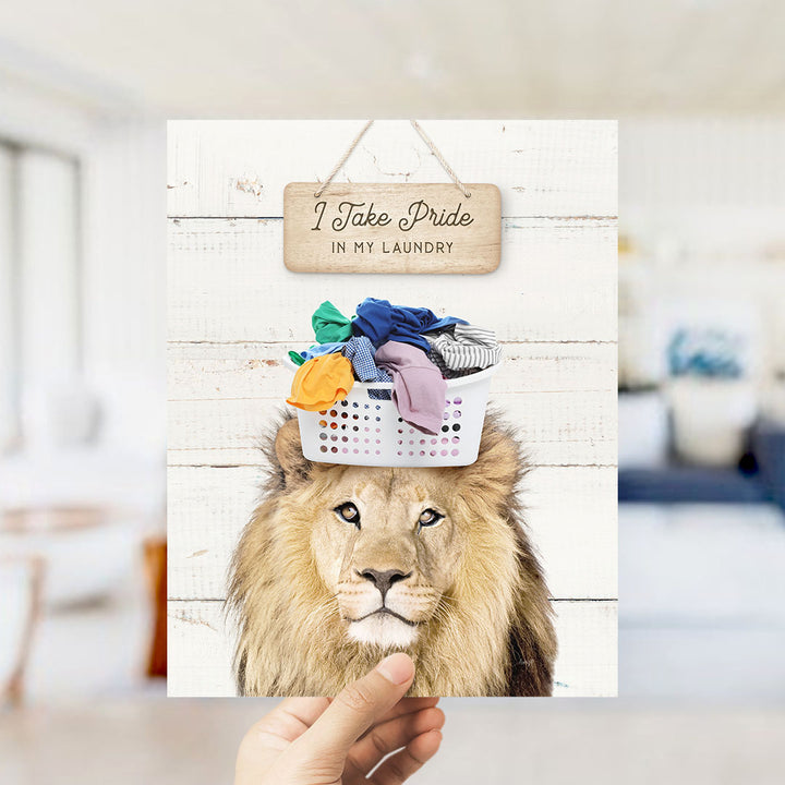 Lion Baskethead - Farmhouse Wall Funny Sayings
