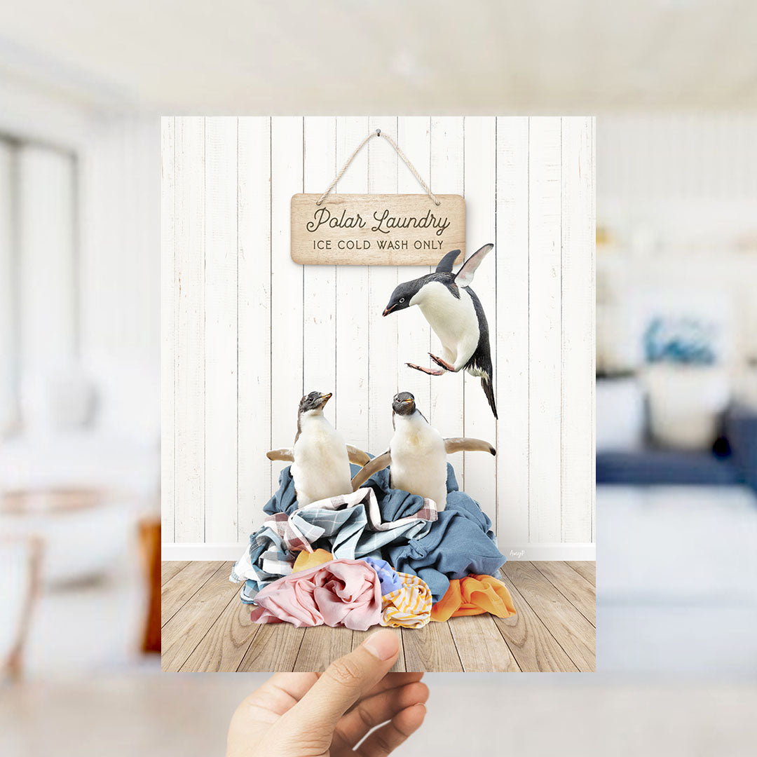 Penguins Polar Wash Cold Wash Only - Farmhouse Floor