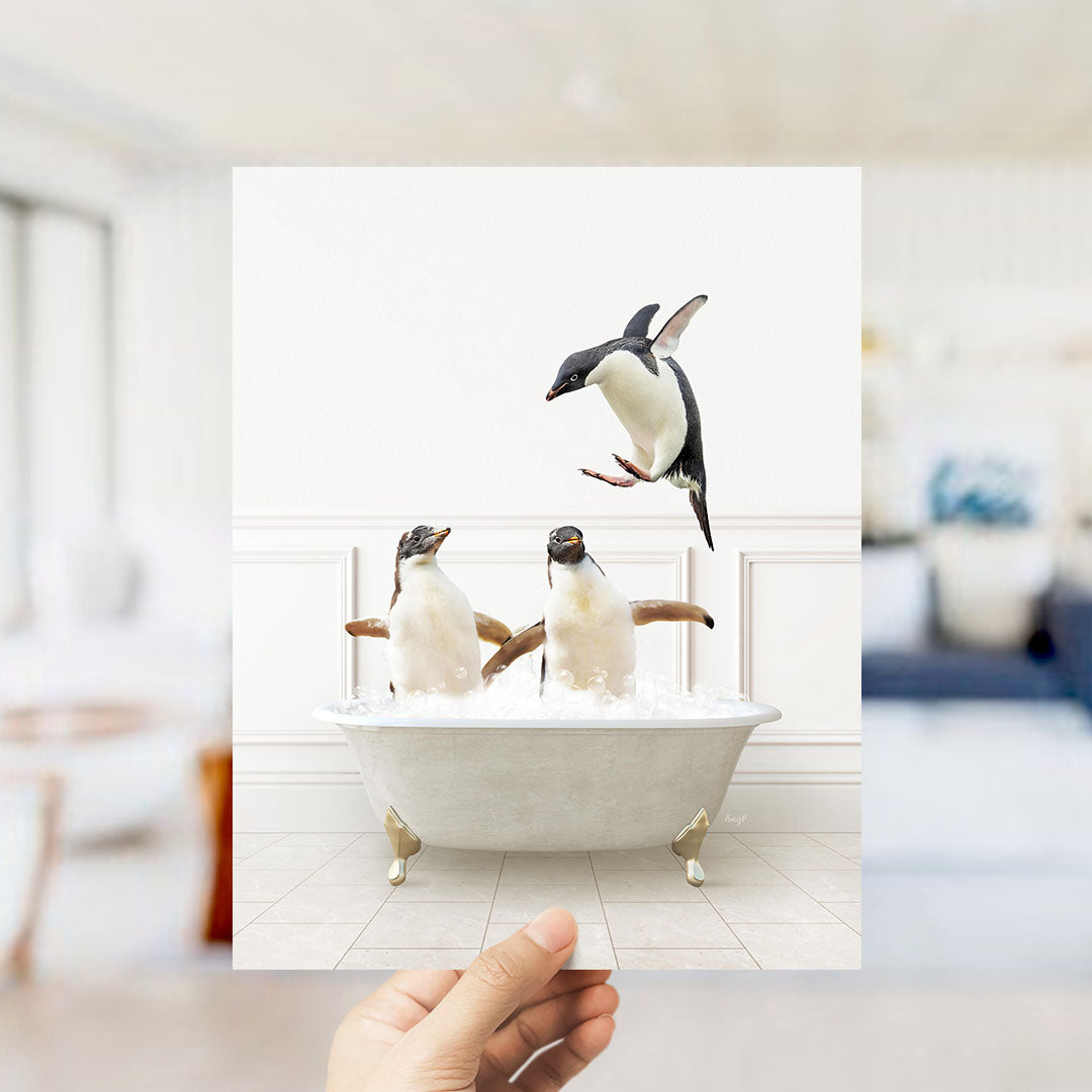 Penguins in Modern Neutral Bath
