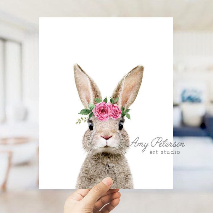 Baby Rabbit Flower Crown