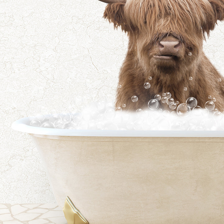 Highland Cow - Bali Retreat Bath